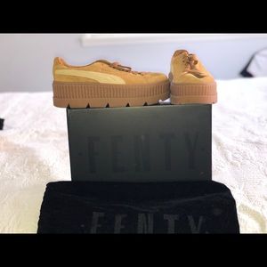 Puma Fenty suede brown shoes